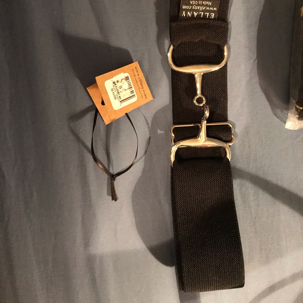 Black Ellany Equestrian Belt, One size
